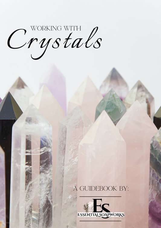 Working With Crystals: Guidebook & Journal