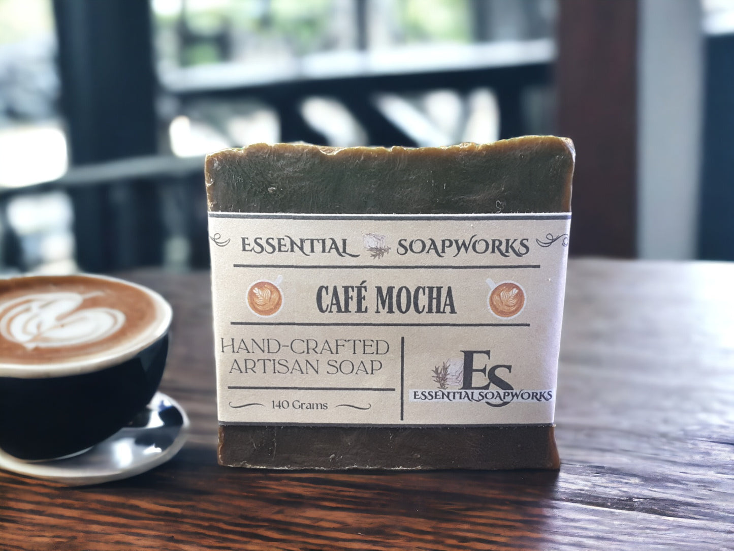 chocolate coffee soap