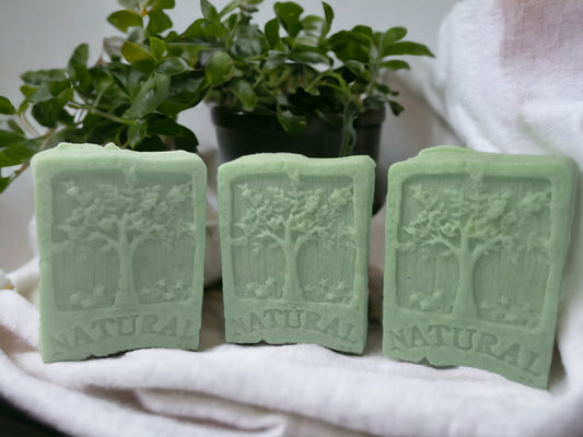 lemongrass and tea tree anti-dandruff shampoo bar