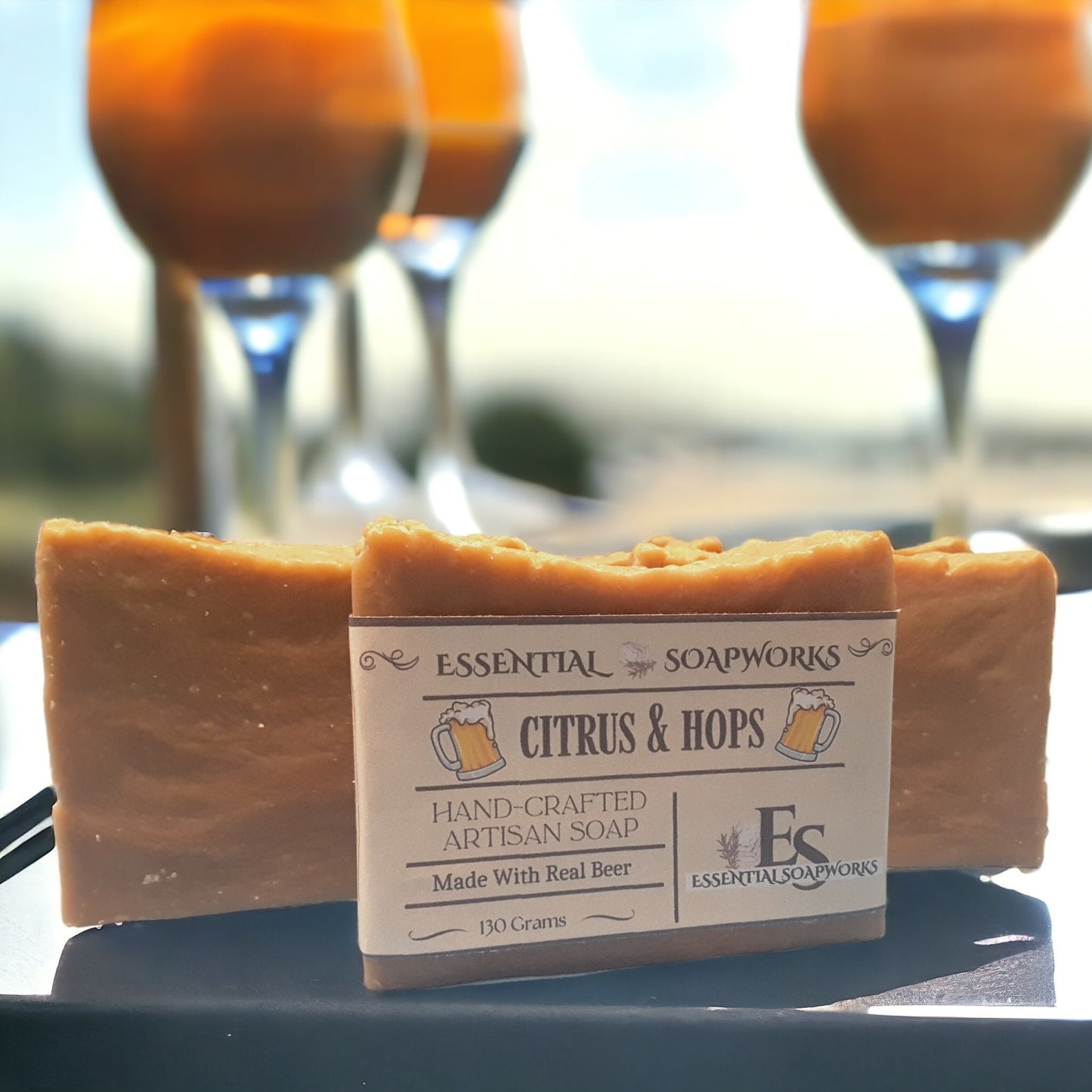 Citrus & Hops Beer Soap