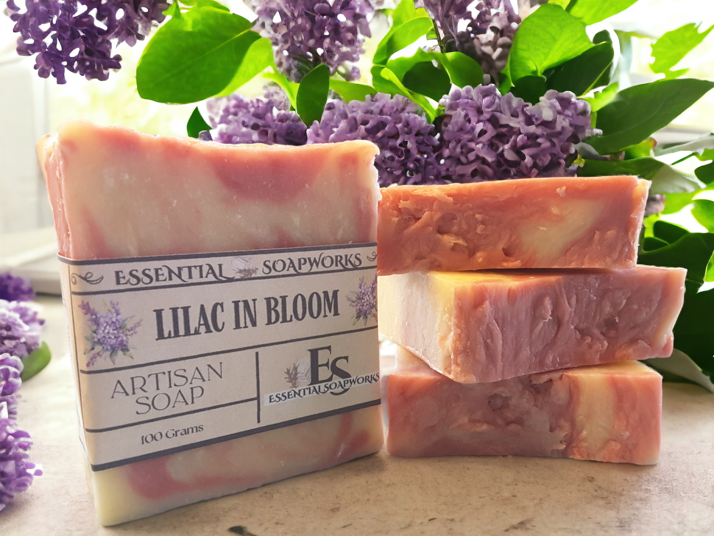 Lilac Handcrafted Artisan Soap