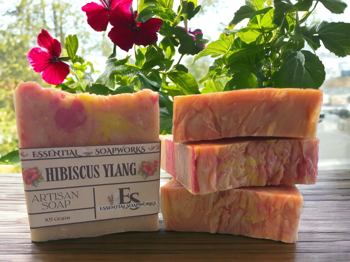 Hibiscus Ylang Handcrafted Artisan Soap