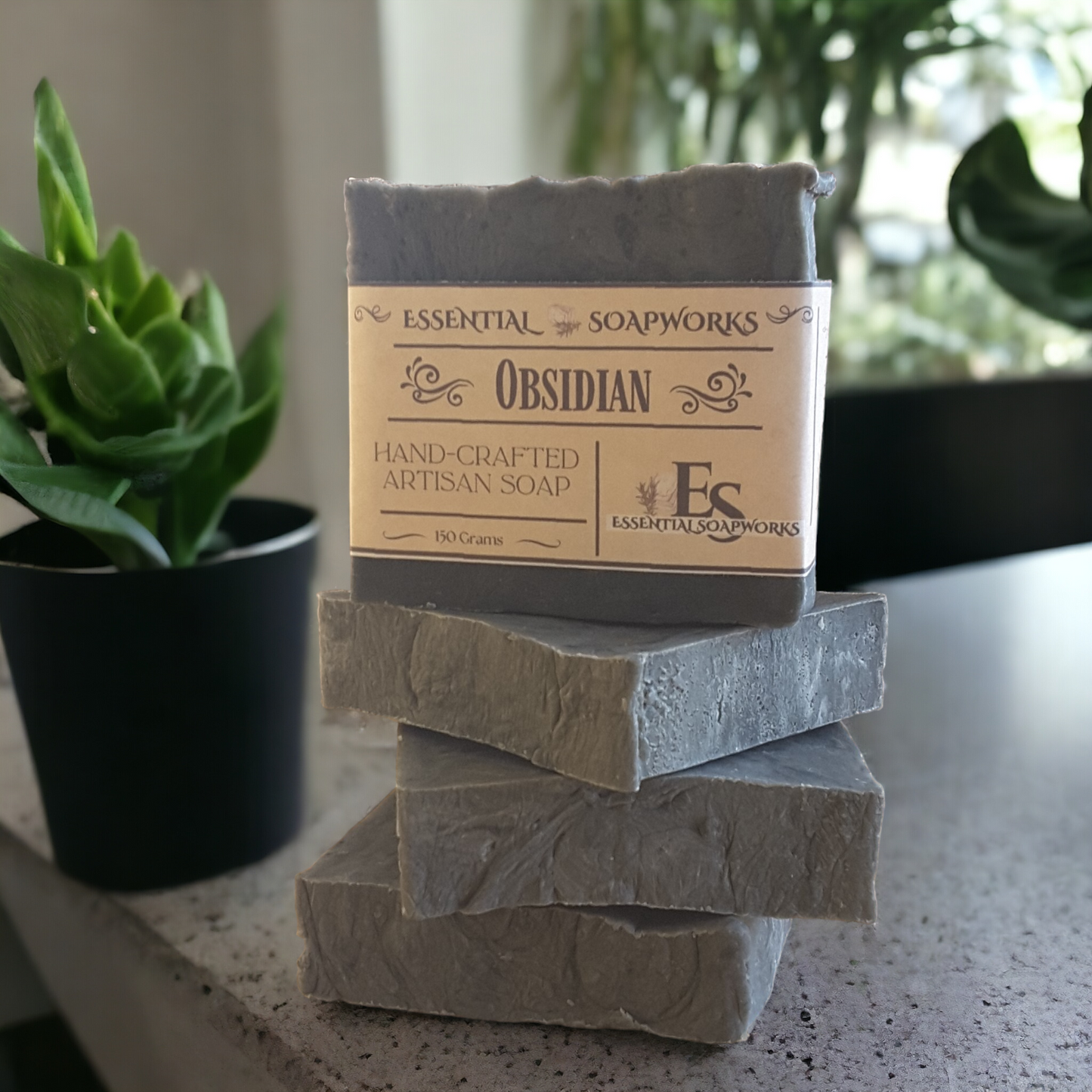 Obsidian Activated Charcoal Soap