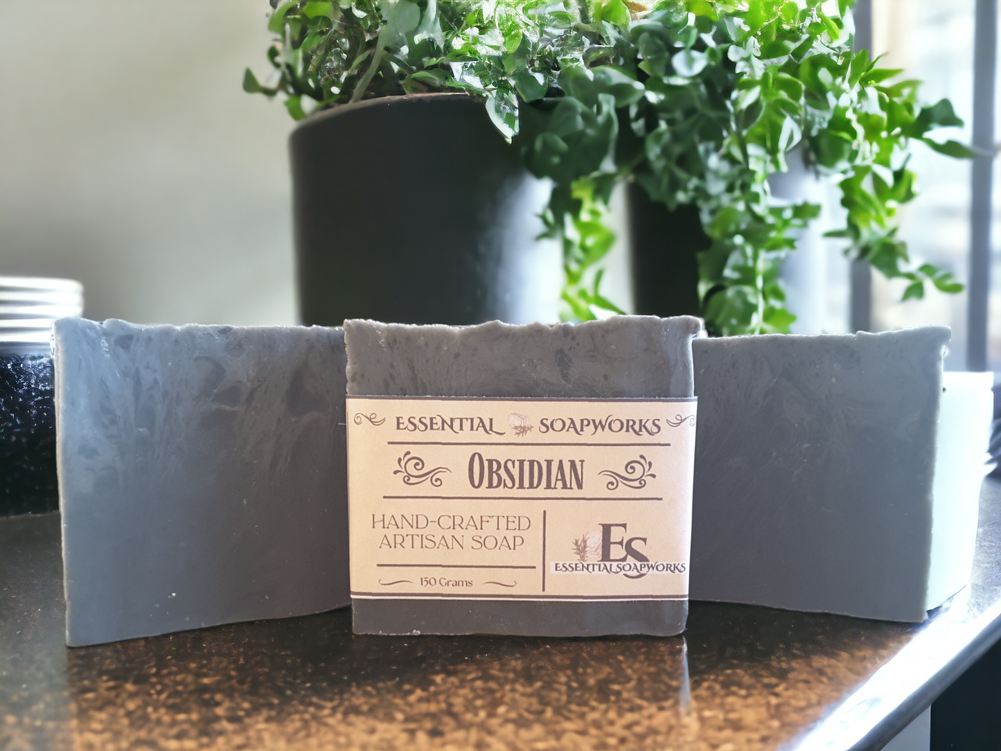 Obsidian Activated Charcoal Soap