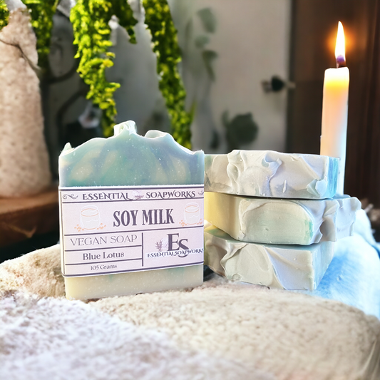 Blue Lotus Vegan Soap