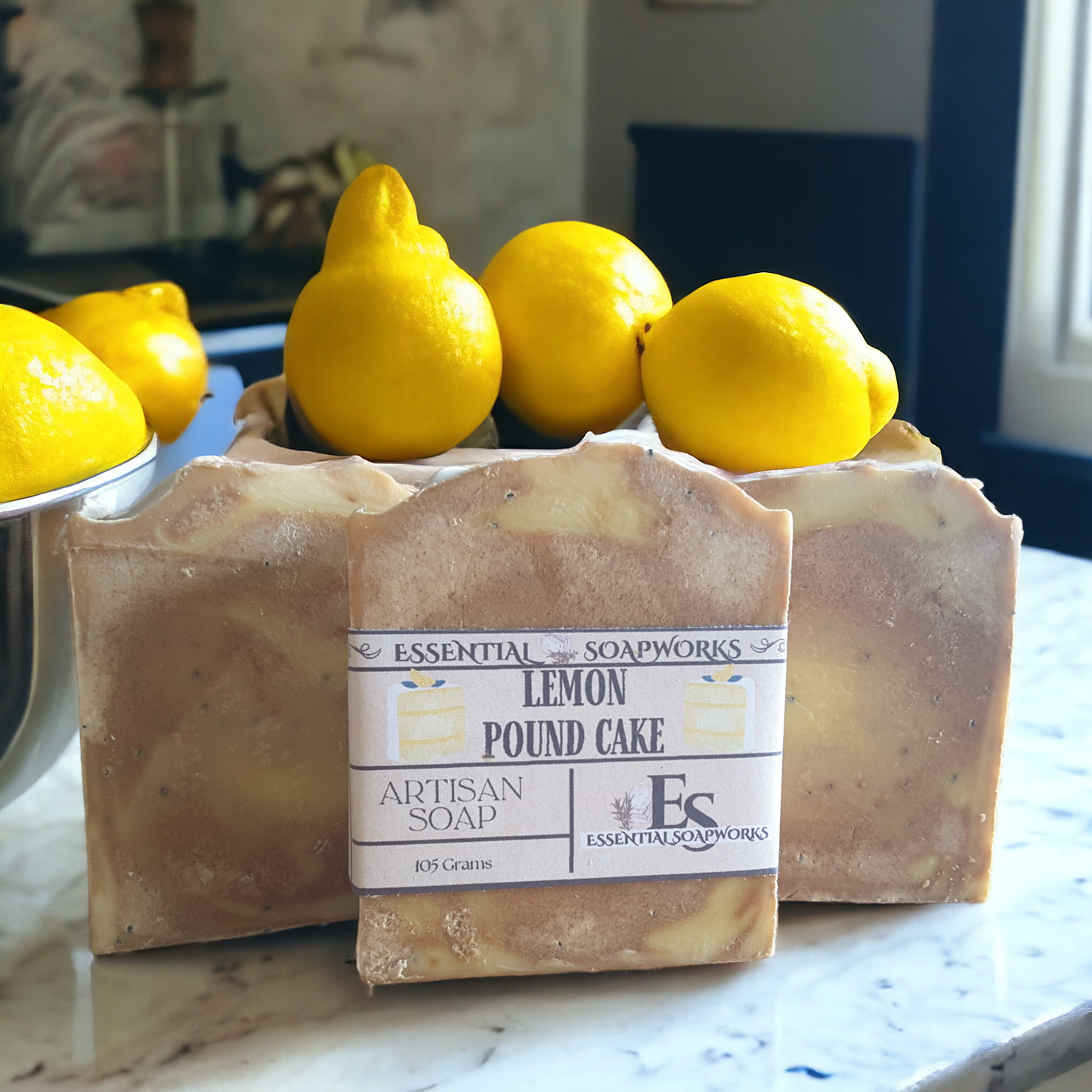 Lemon Pound Cake Natural Artisan Soap