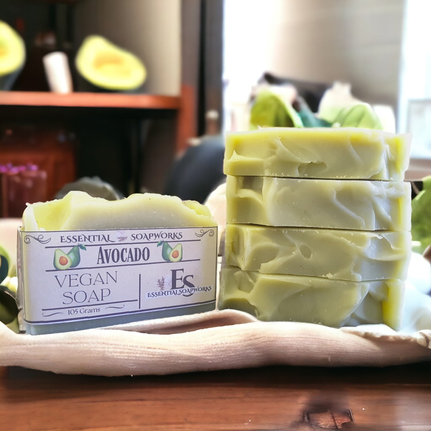Avocado Puree Vegan Soap