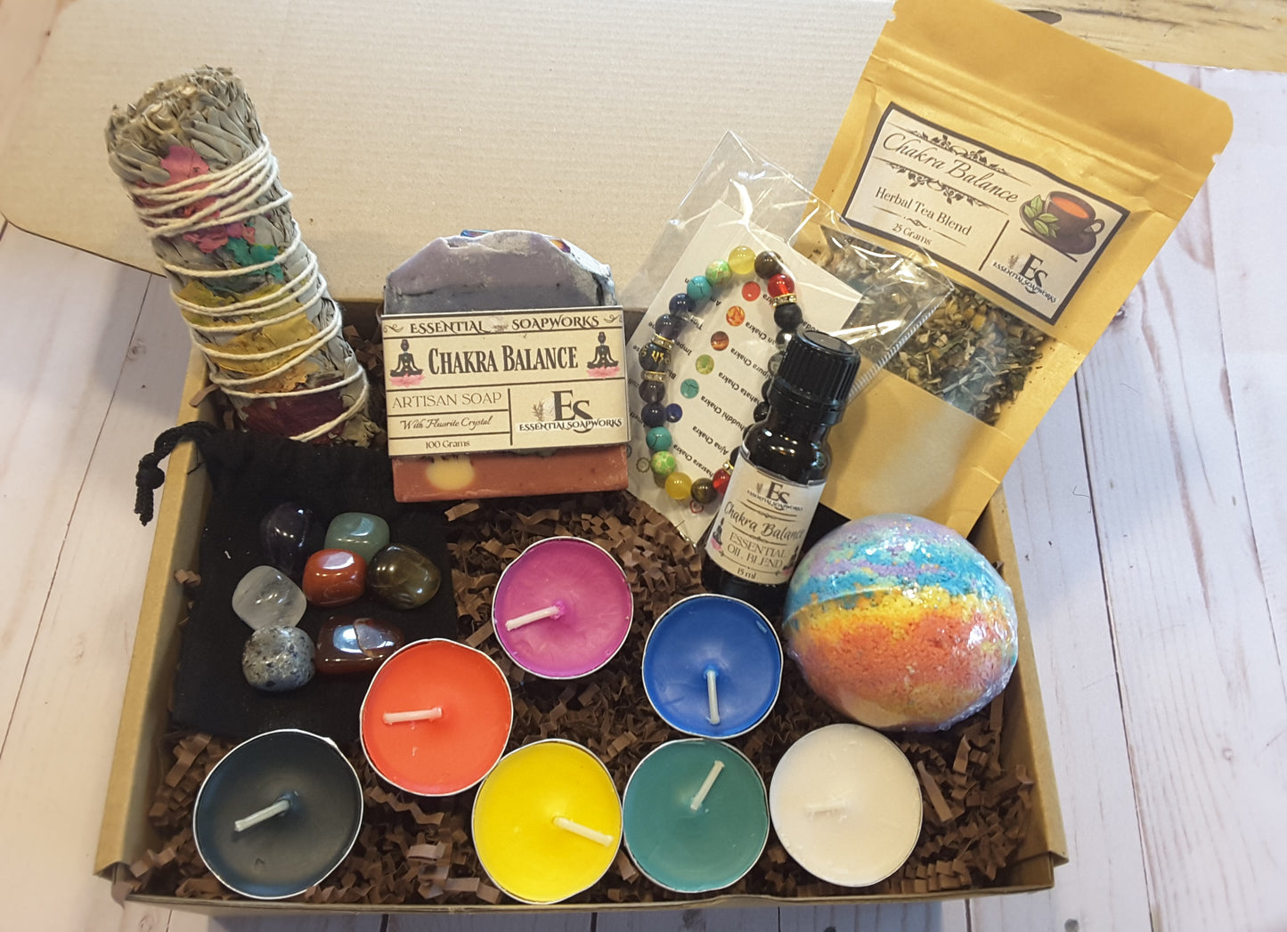 Chakra Balance Spiritual Self-Care Kit
