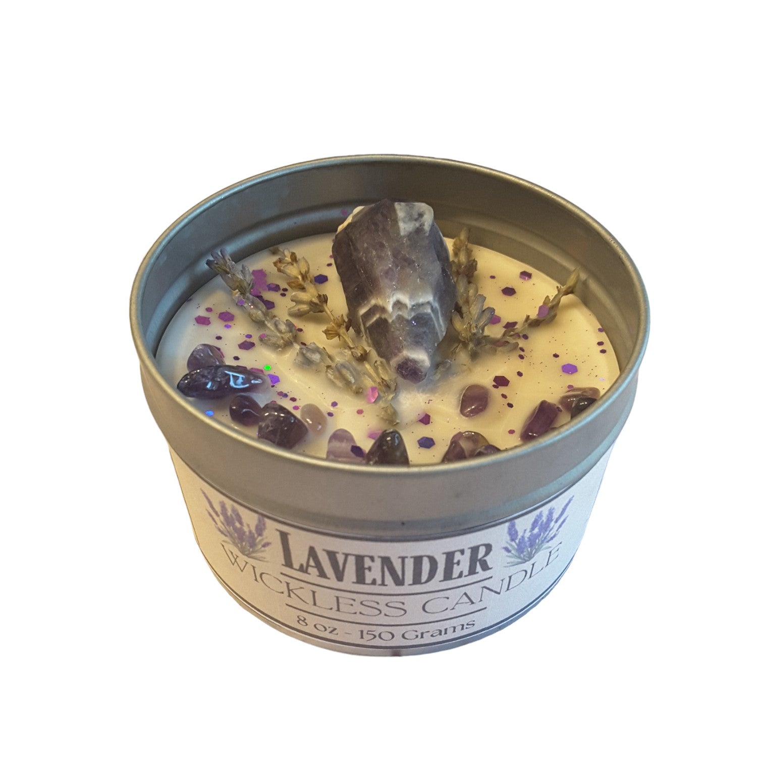 Lavender Wickless Candle