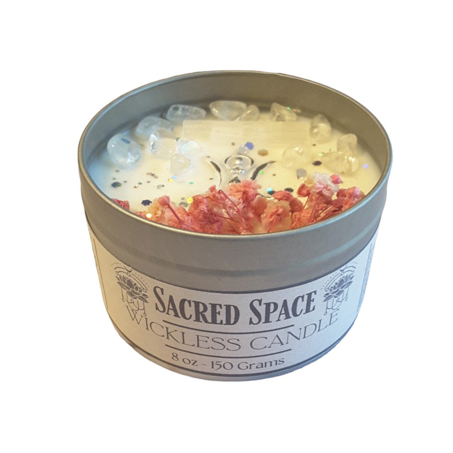 Sacred Space Wickless Candle
