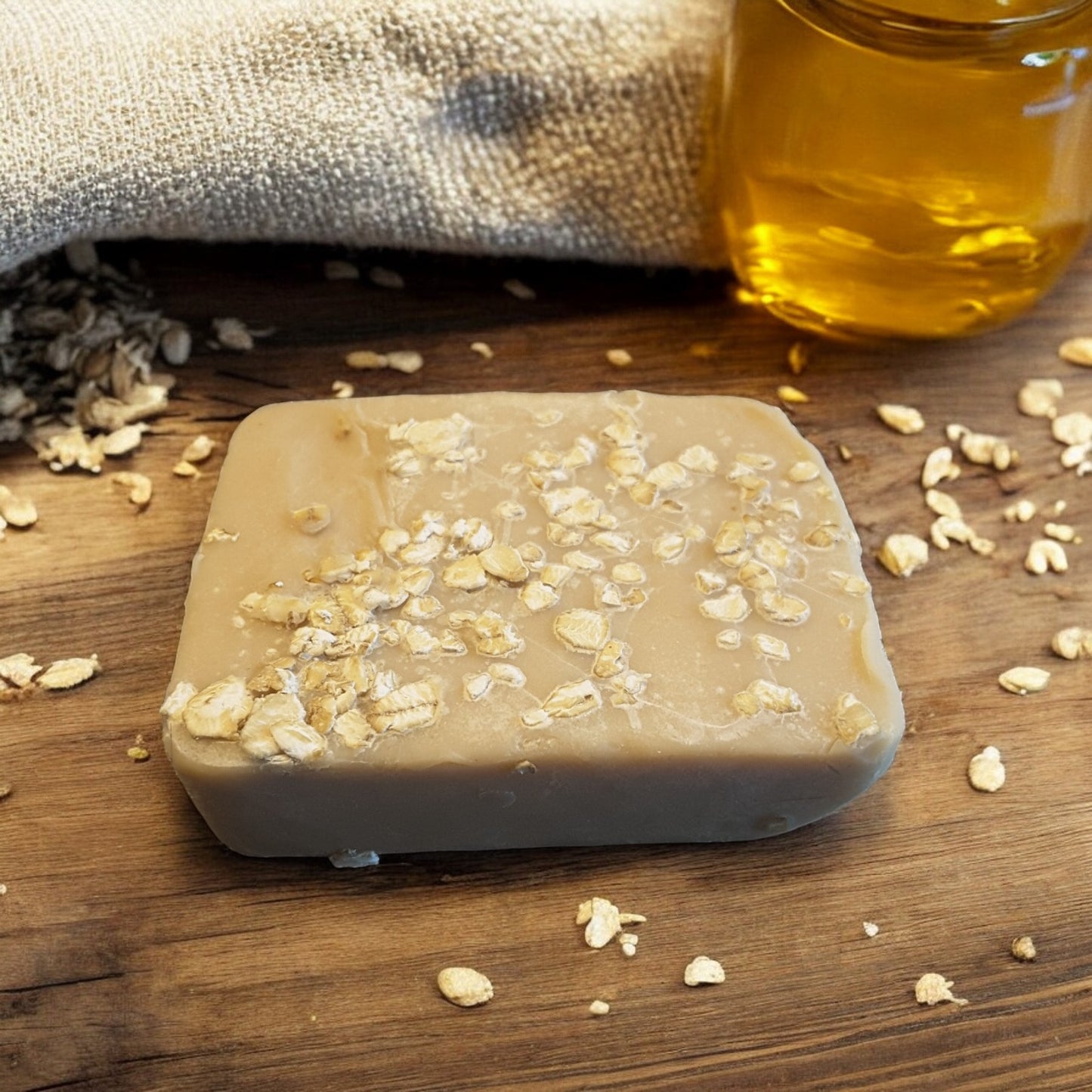 Oatmeal, Milk & Honey Handcrafted Artisan Soap