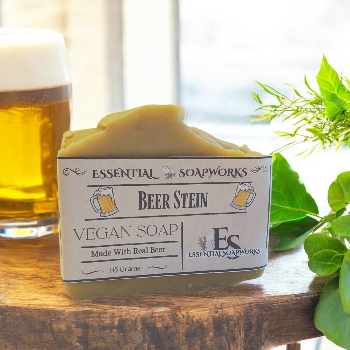 Beer Stein Vegan Soap
