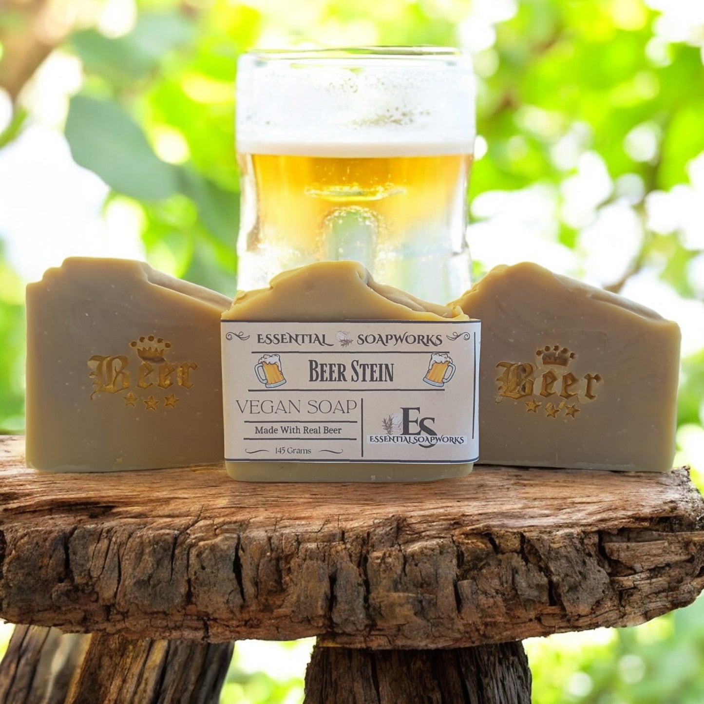 Beer Stein Vegan Soap