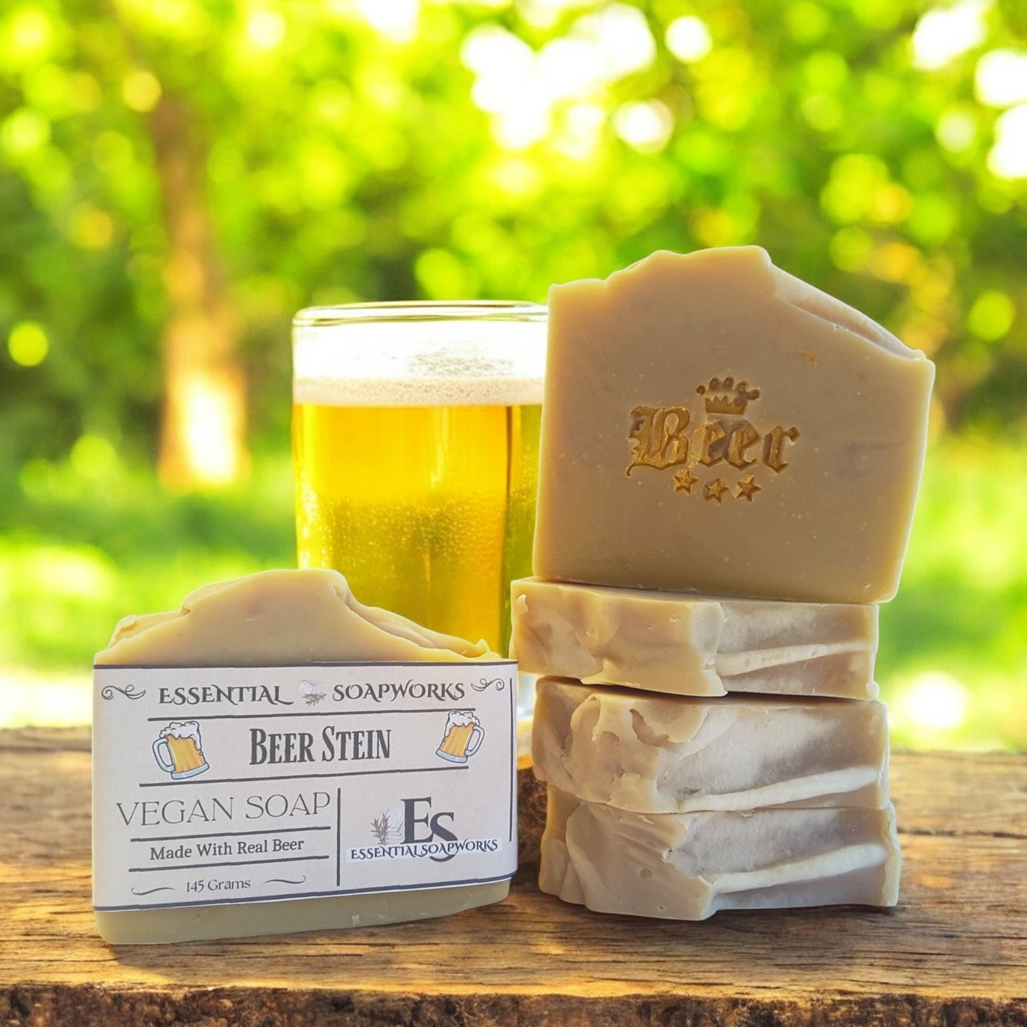 Beer Stein Vegan Soap