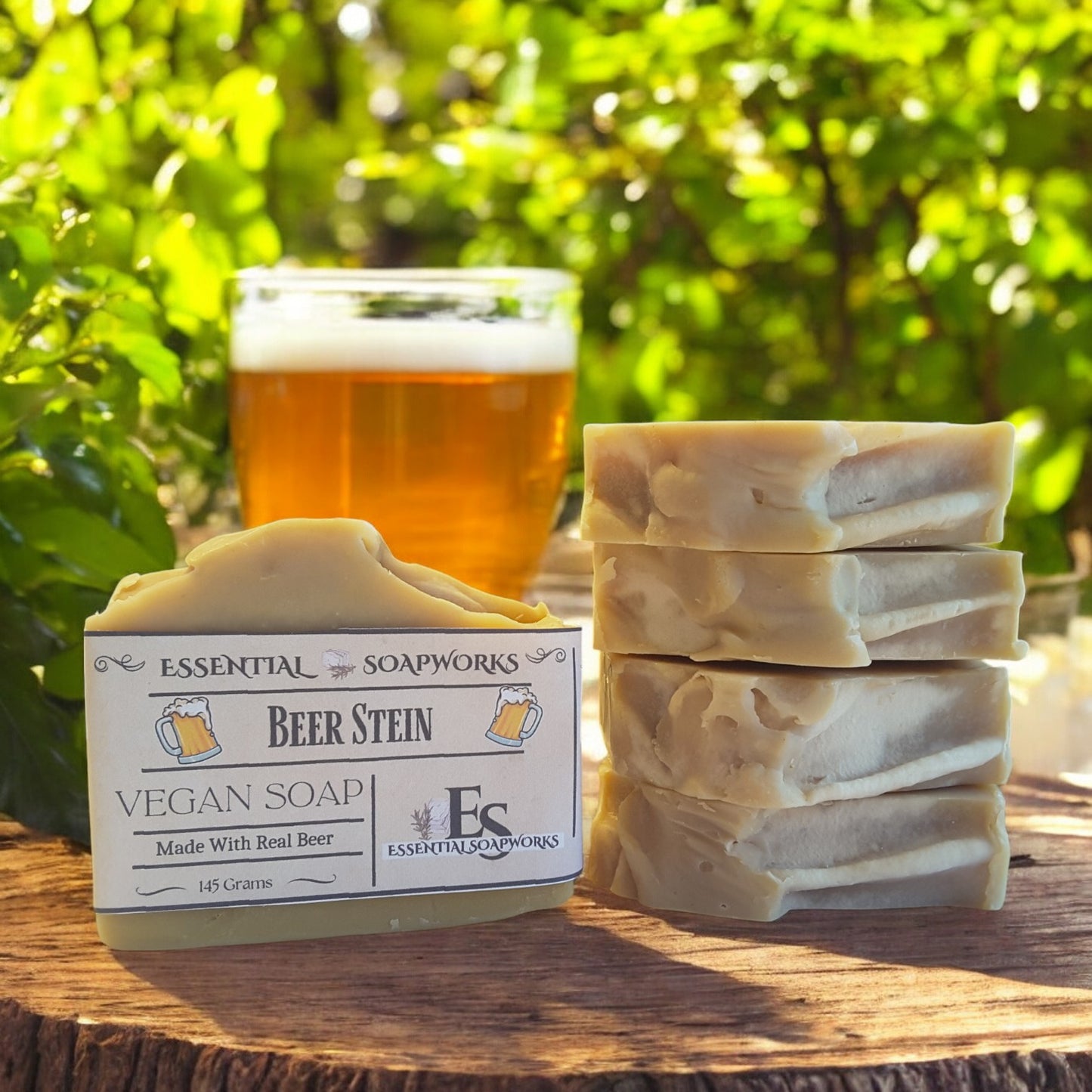 Beer Stein Vegan Soap