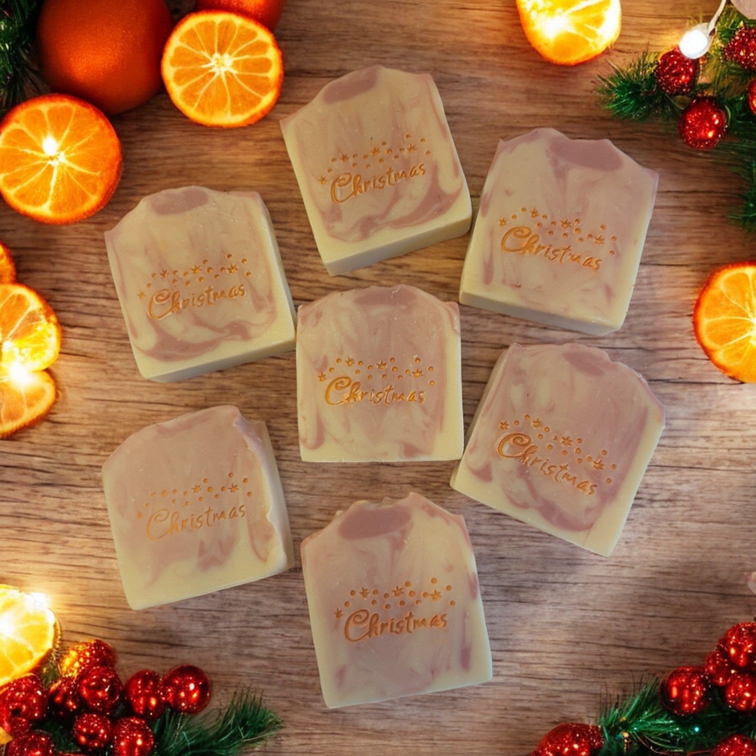 Cranberry Orange Vegan Soap