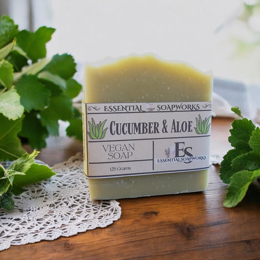 Cucumber & Aloe Vegan Soap