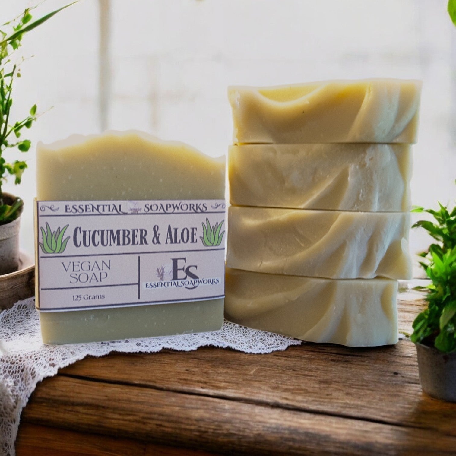 Cucumber & Aloe Vegan Soap