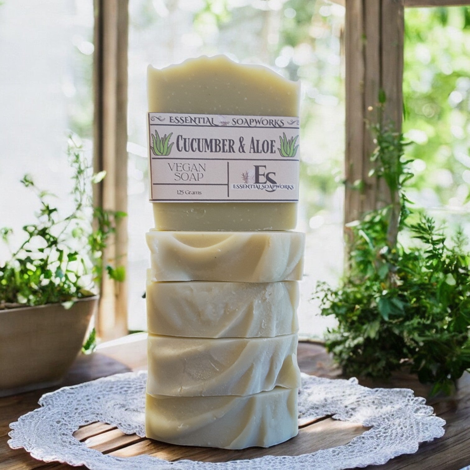 Cucumber & Aloe Vegan Soap