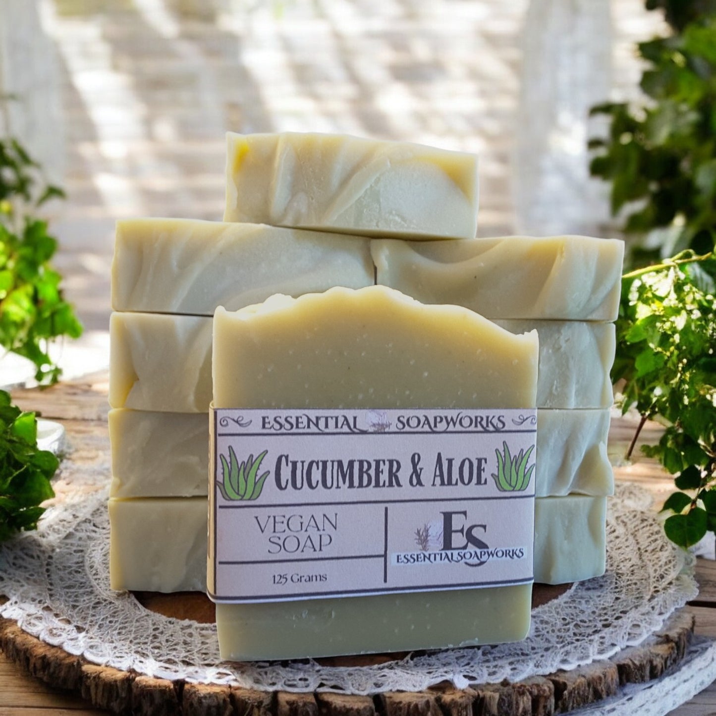 Cucumber & Aloe Vegan Soap