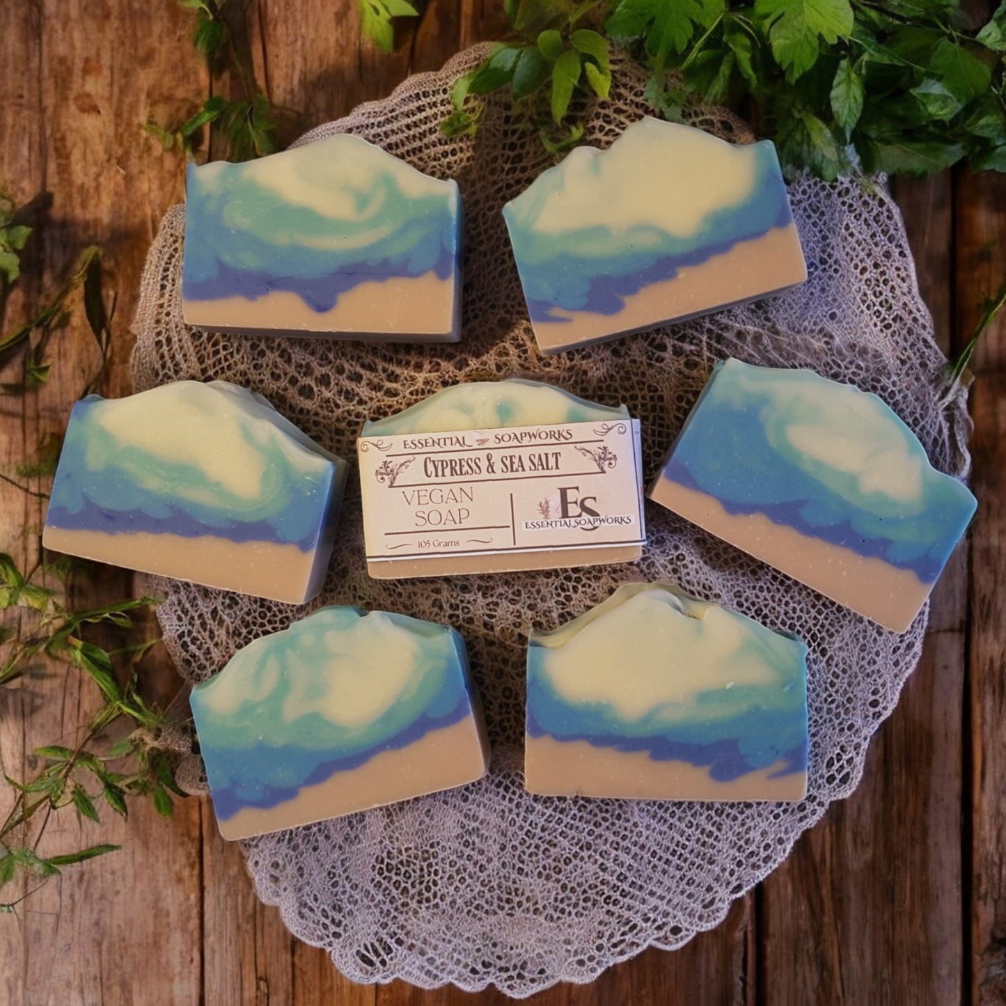 Cypress & Sea Salt Vegan Soap