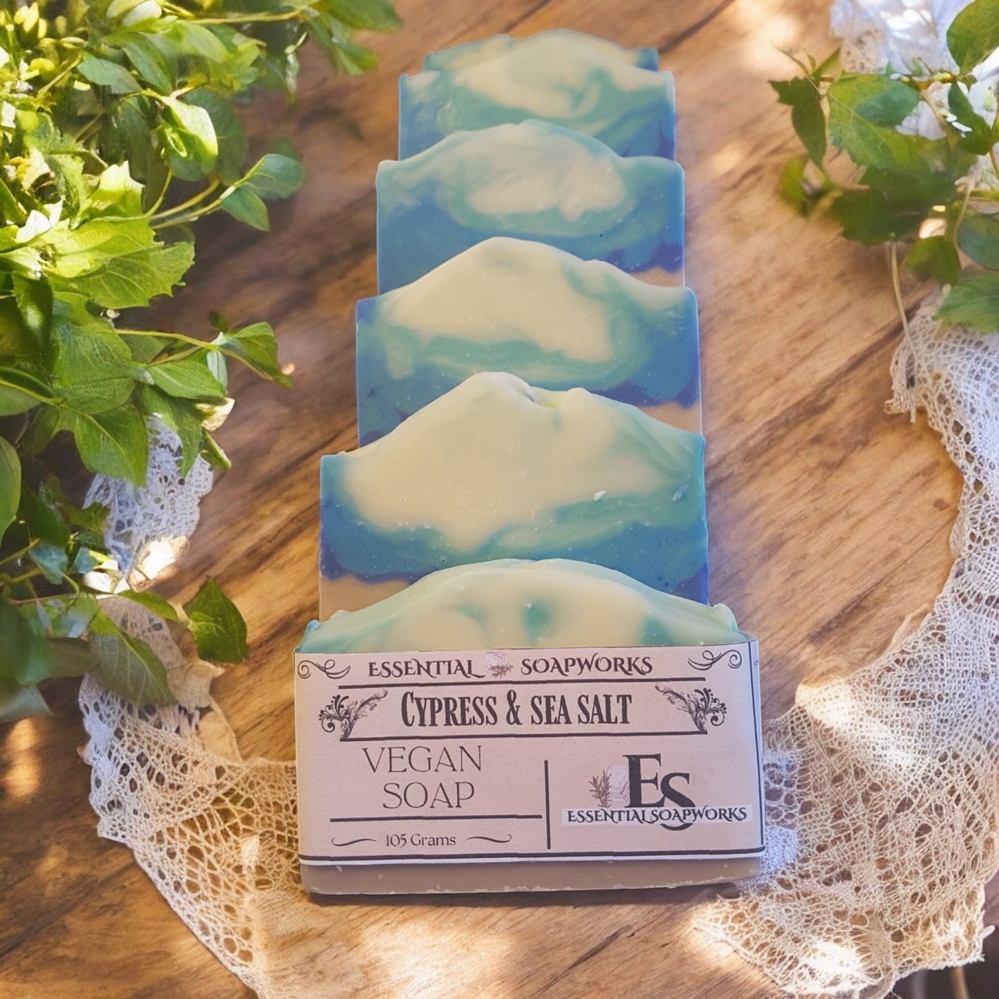 Cypress & Sea Salt Vegan Soap