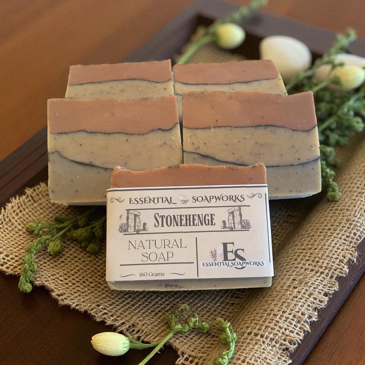 stonehenge vegan soap for men