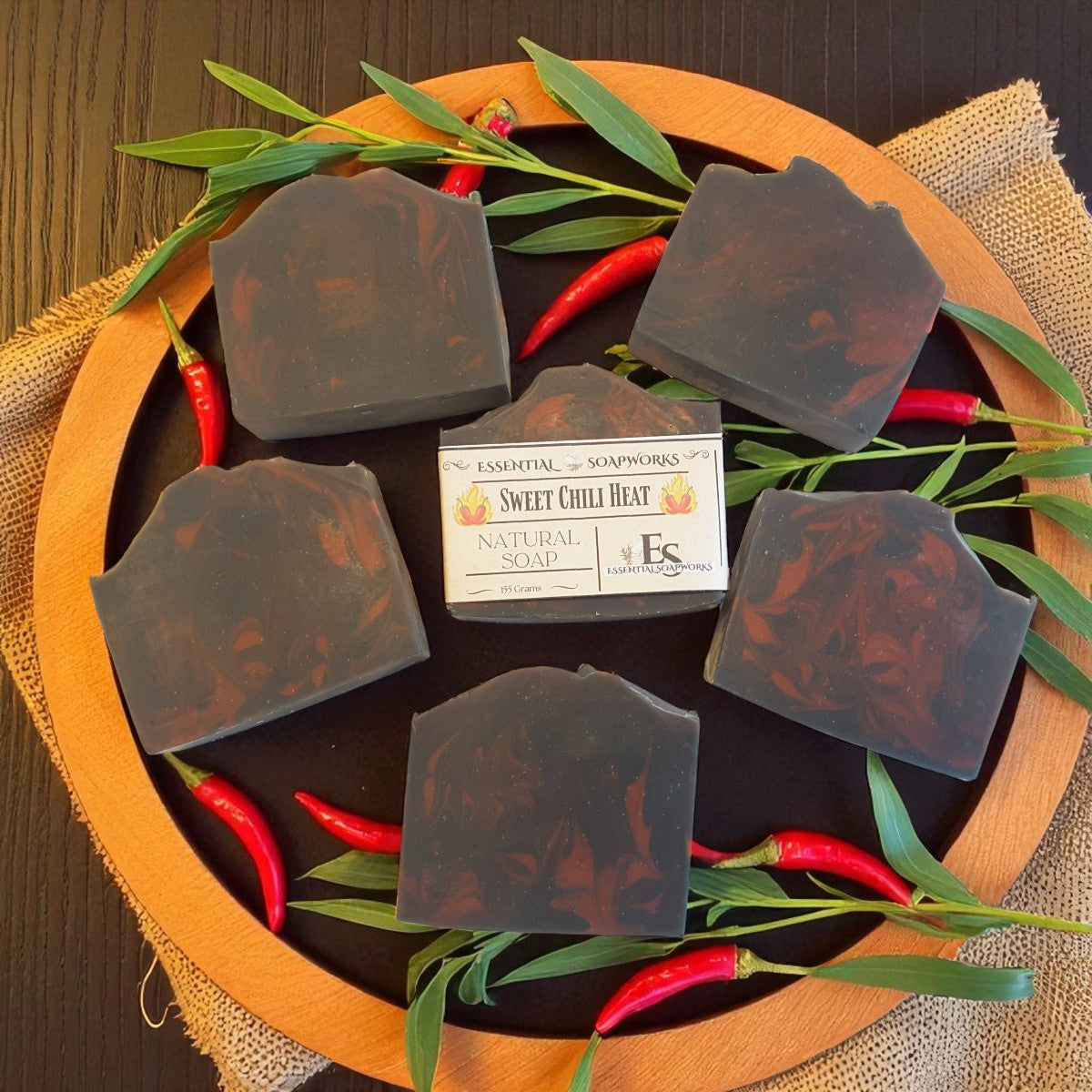 sweet chili heat vegan soap for men