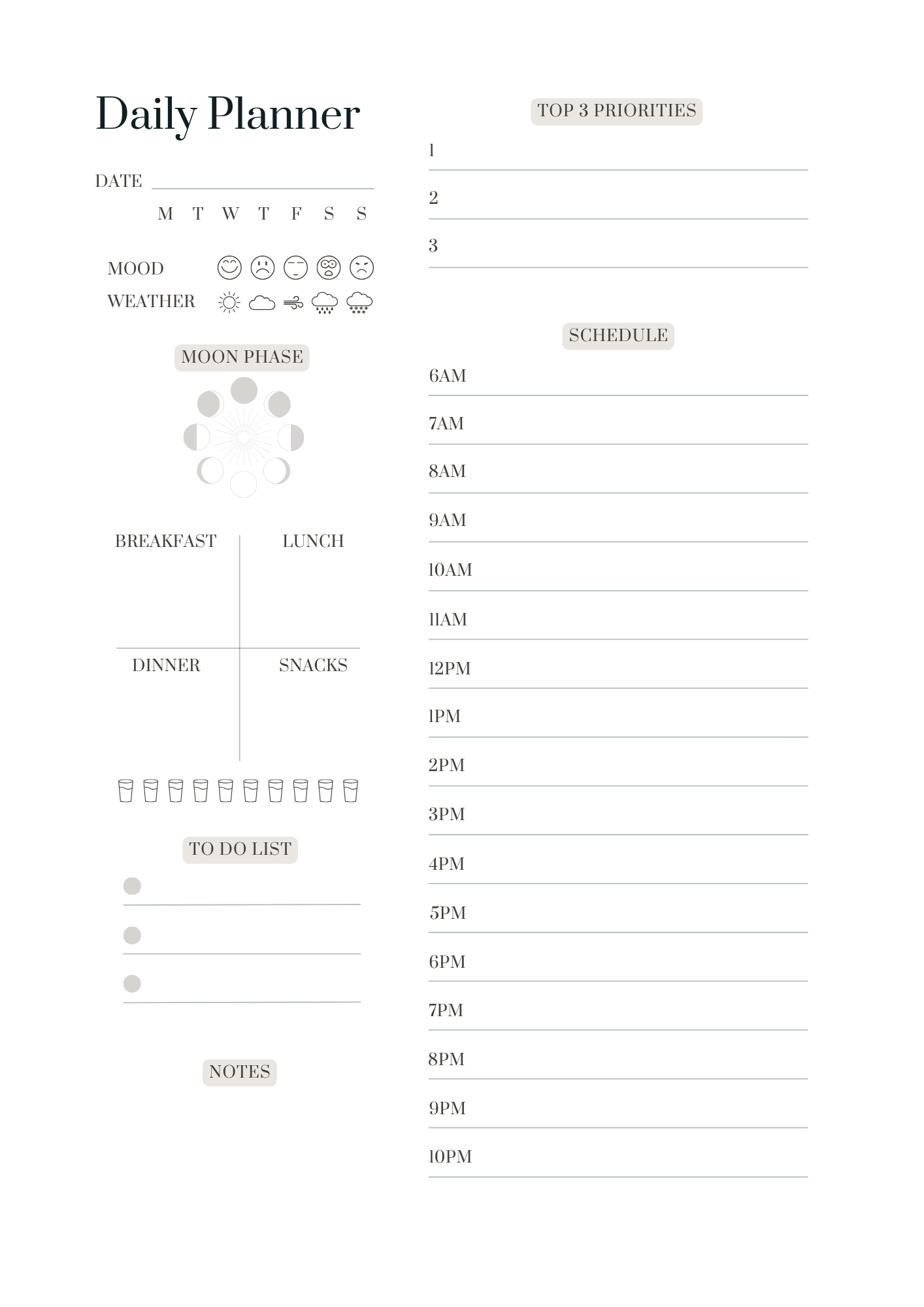 Moon Magic Guidebook & Journal