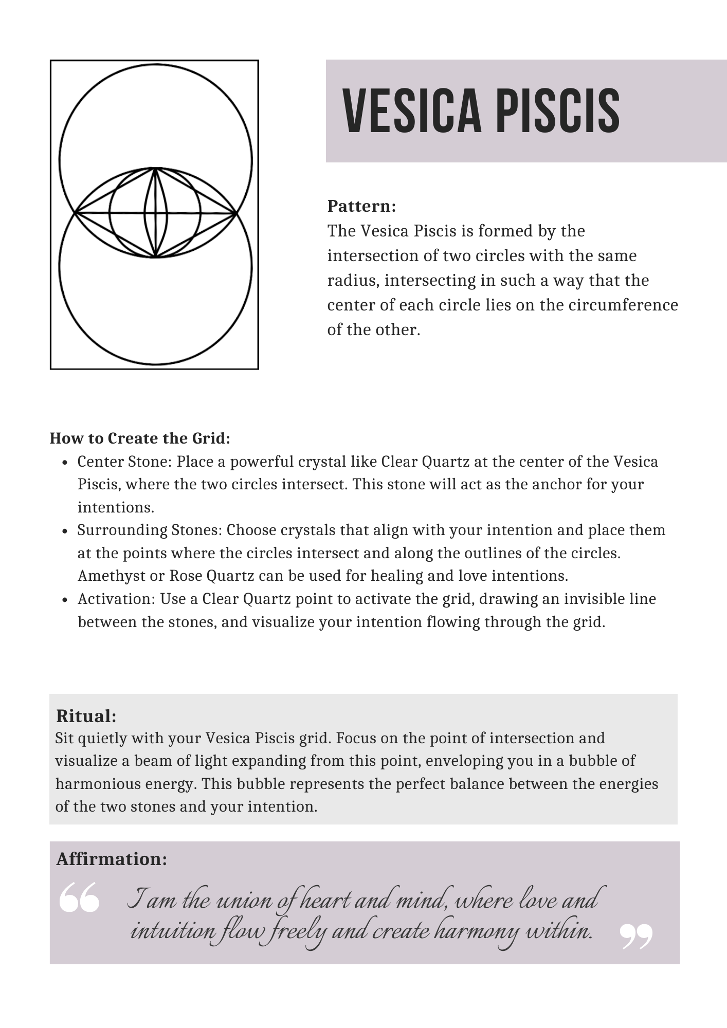 Working With Crystals: Guidebook & Journal