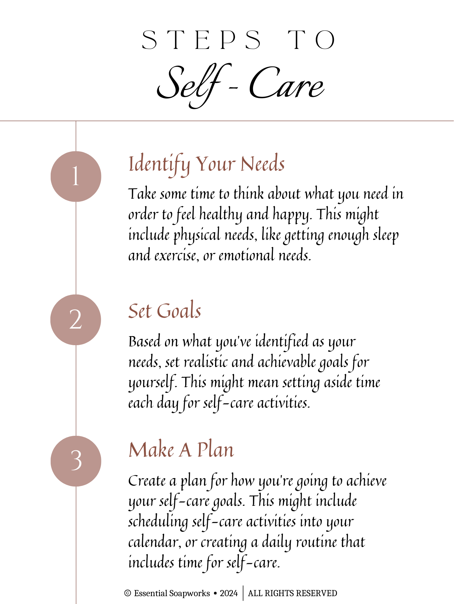 Holistic Self-Care Journal & Guide
