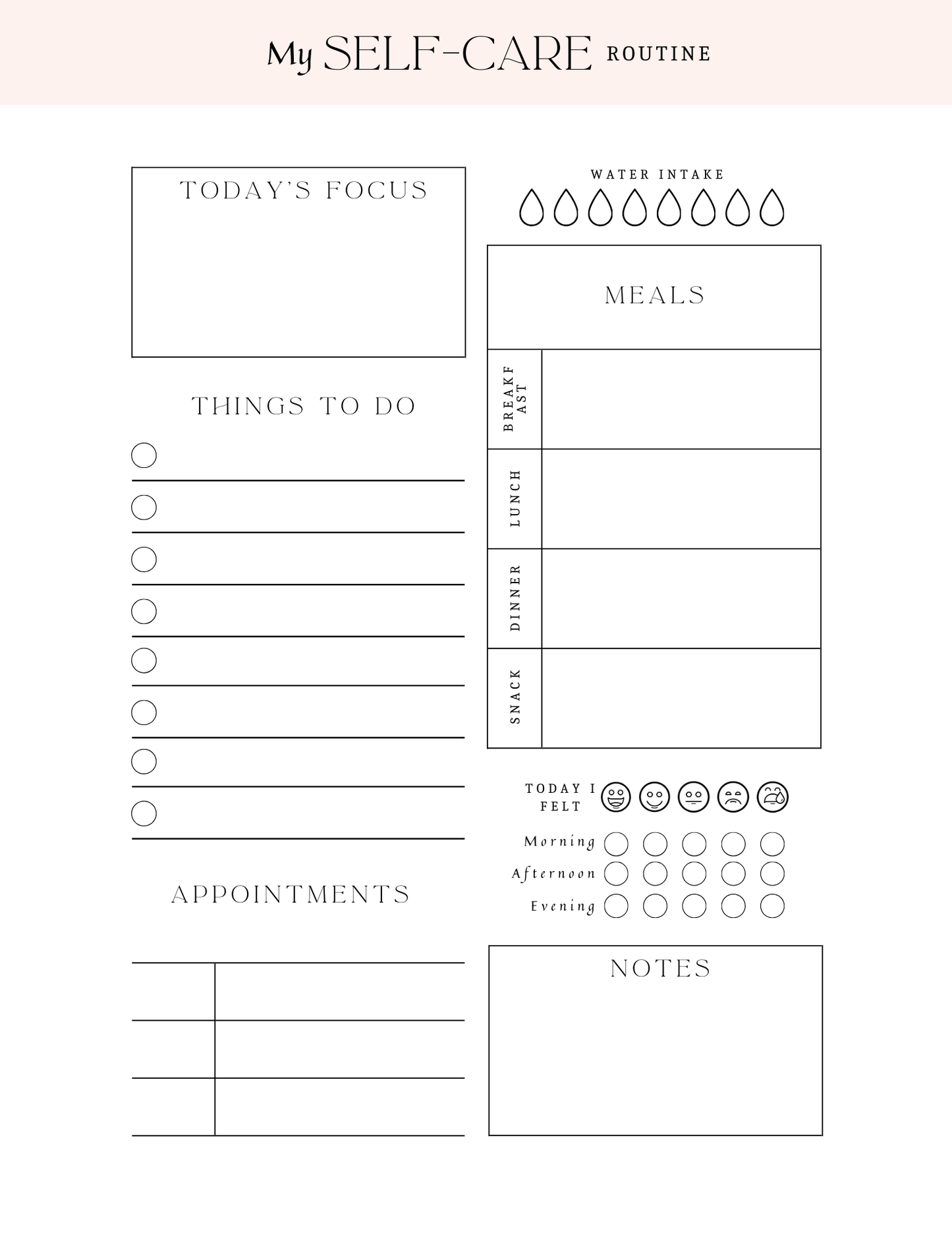 Holistic Self-Care Journal & Guide