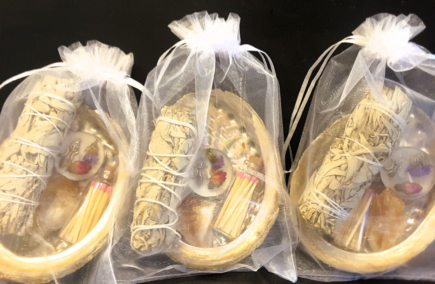 White Sage & Abalone Smoke Cleansing Kit