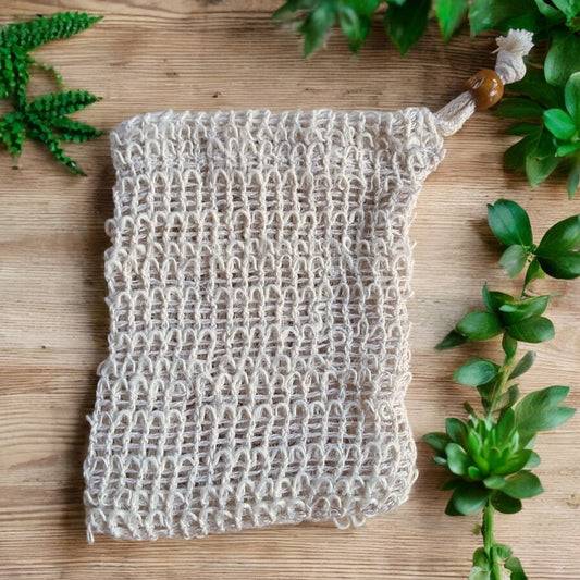 Natural Sisal Soap Bag