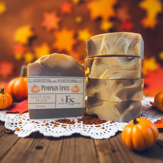 Pumpkin Spice Natural Vegan Soap