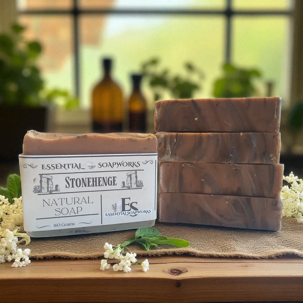 stonehenge vegan soap for men