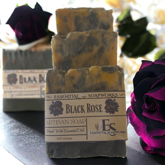Black Rose Handcrafted Artisan Soap