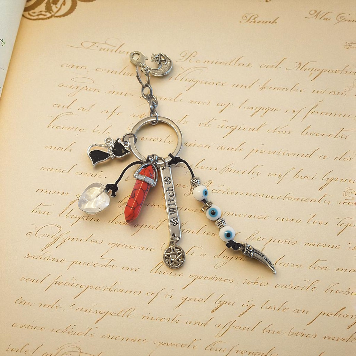Witchy Charm Keychains