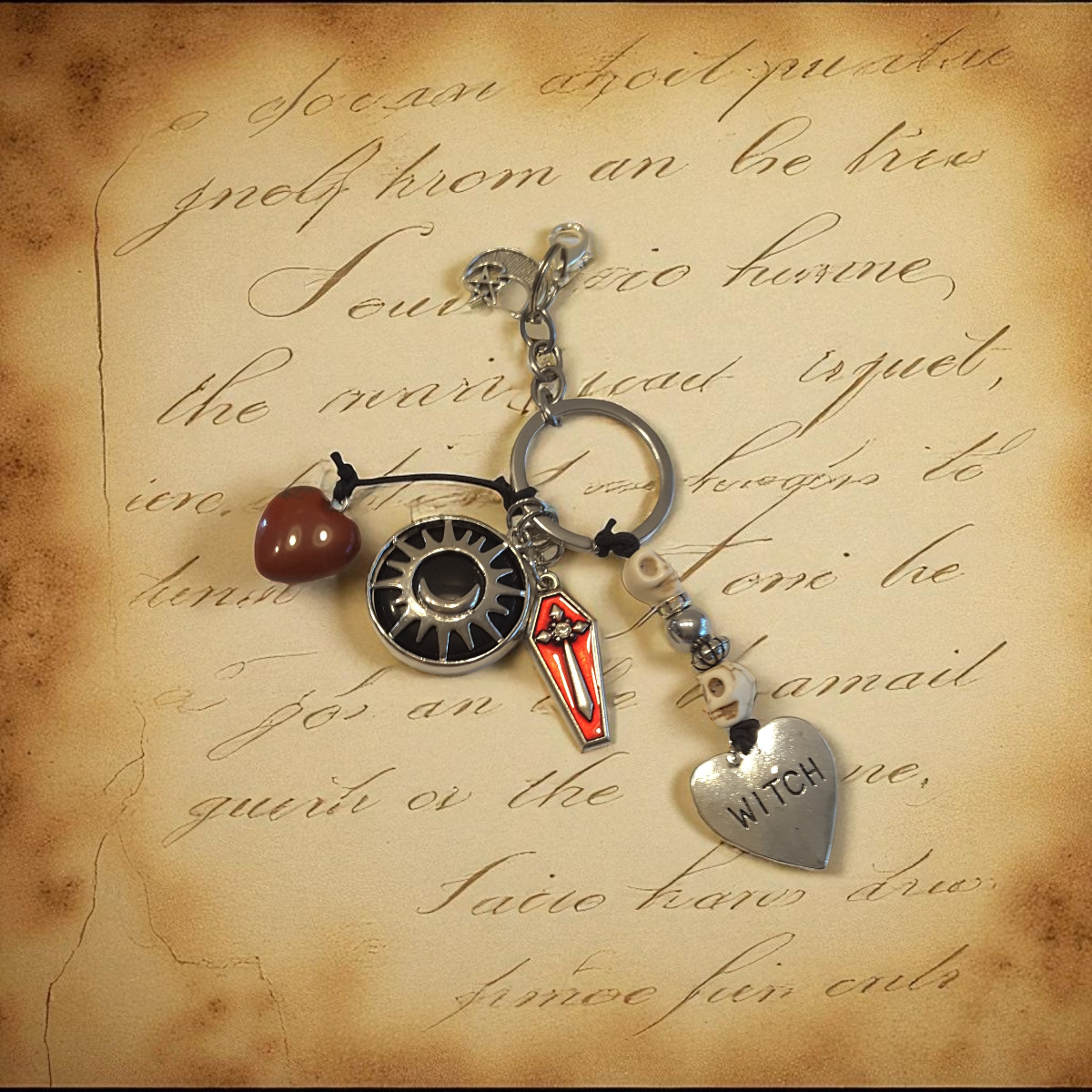 Witchy Charm Keychains