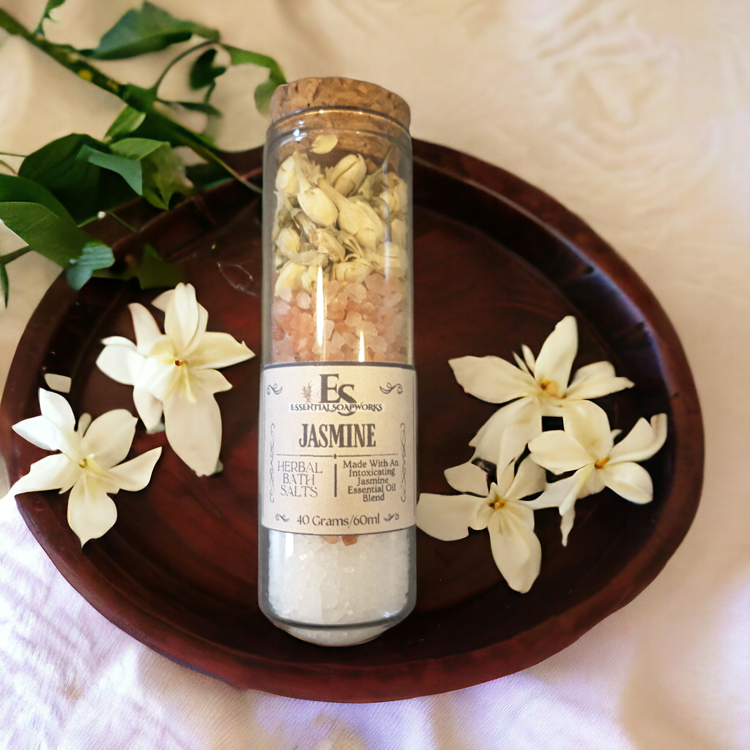 Jasmine Handmade Bath Salts