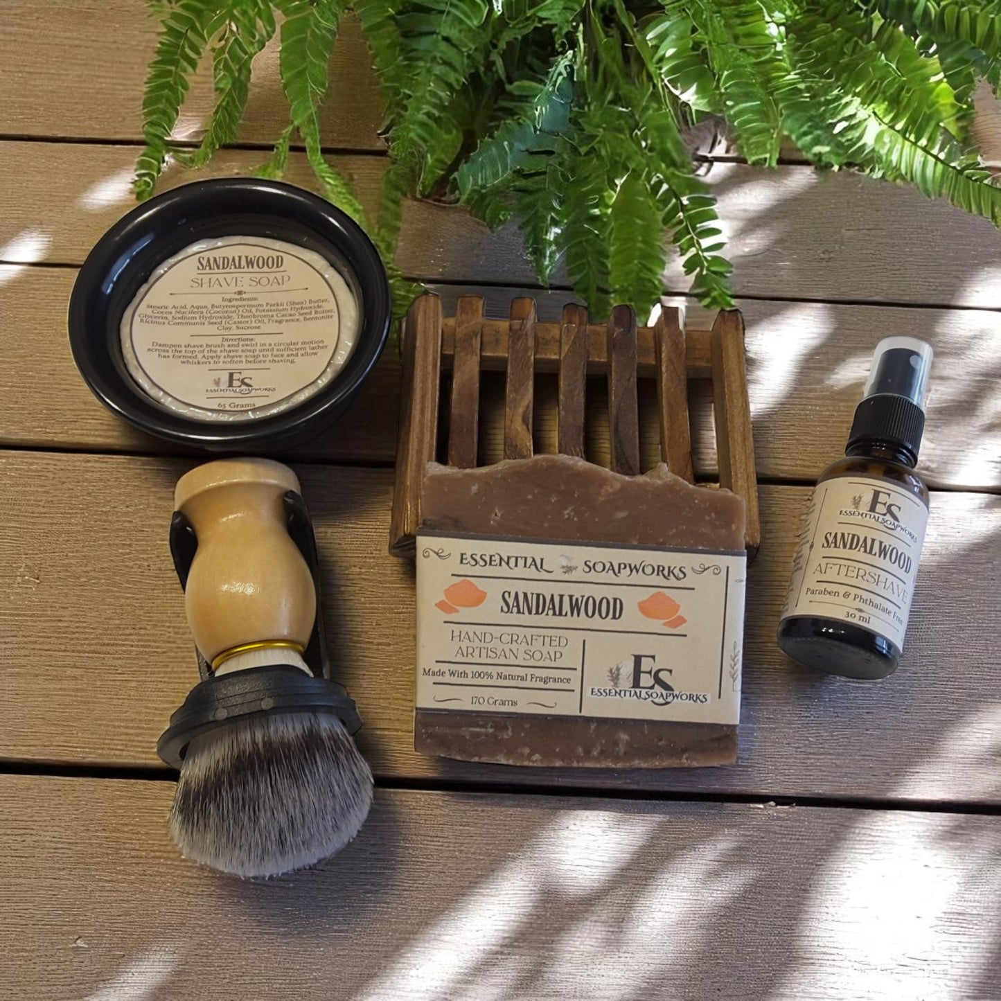 Sandalwood Luxury Wet Shave Gift Set