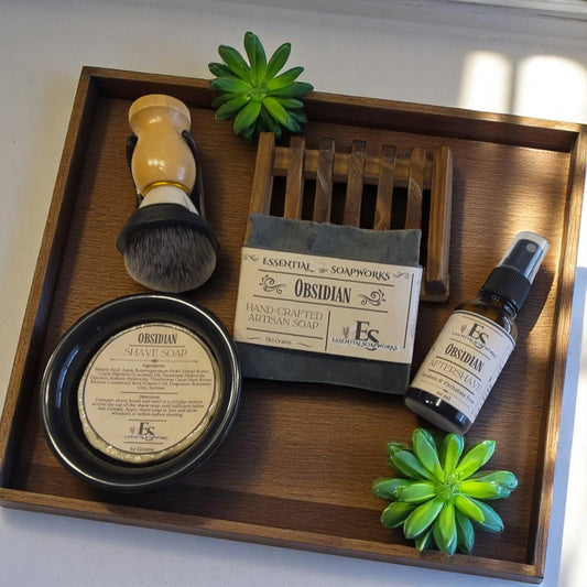 Obsidian Luxury Wet Shave Gift Set