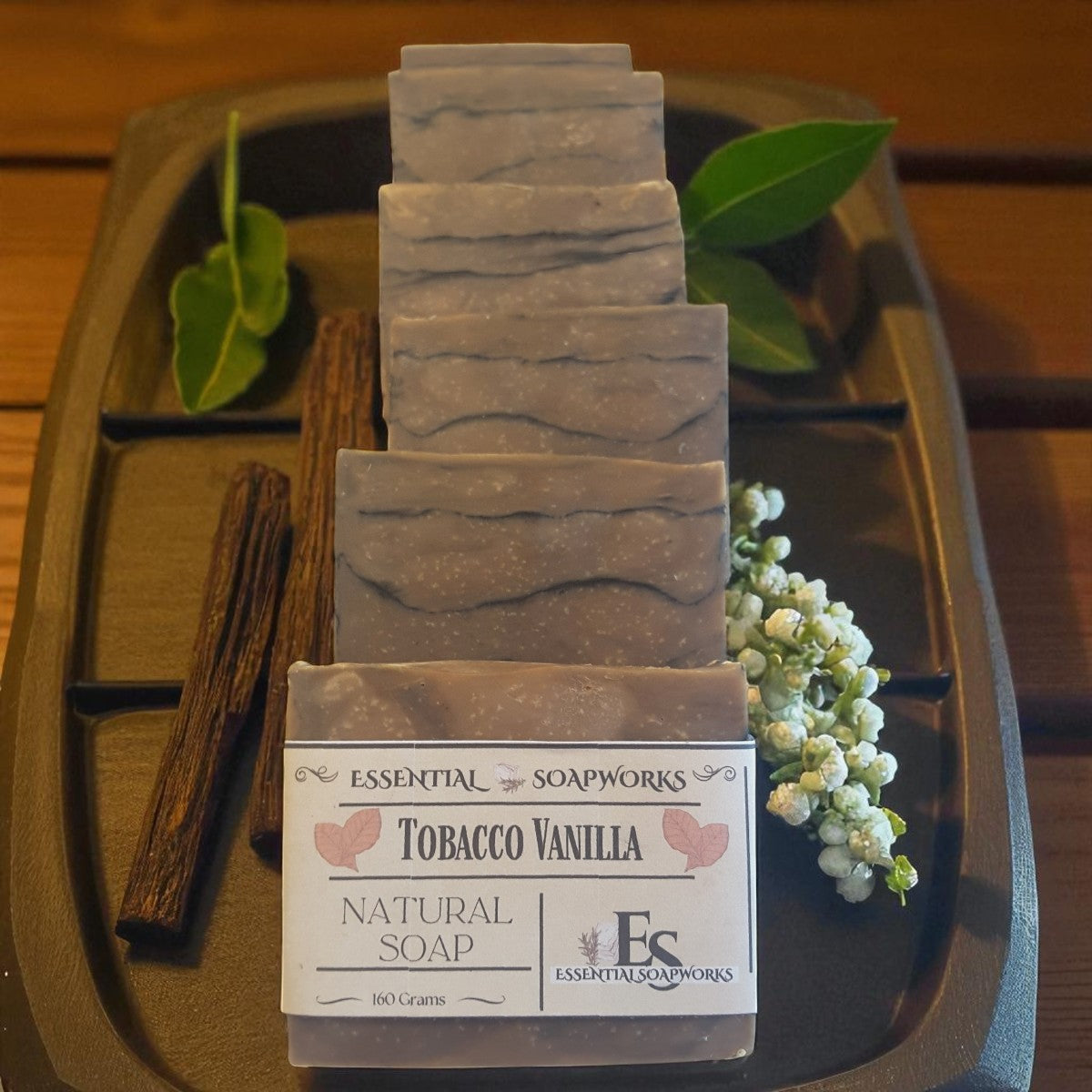Tobacco Vanilla Vegan Soap for Men