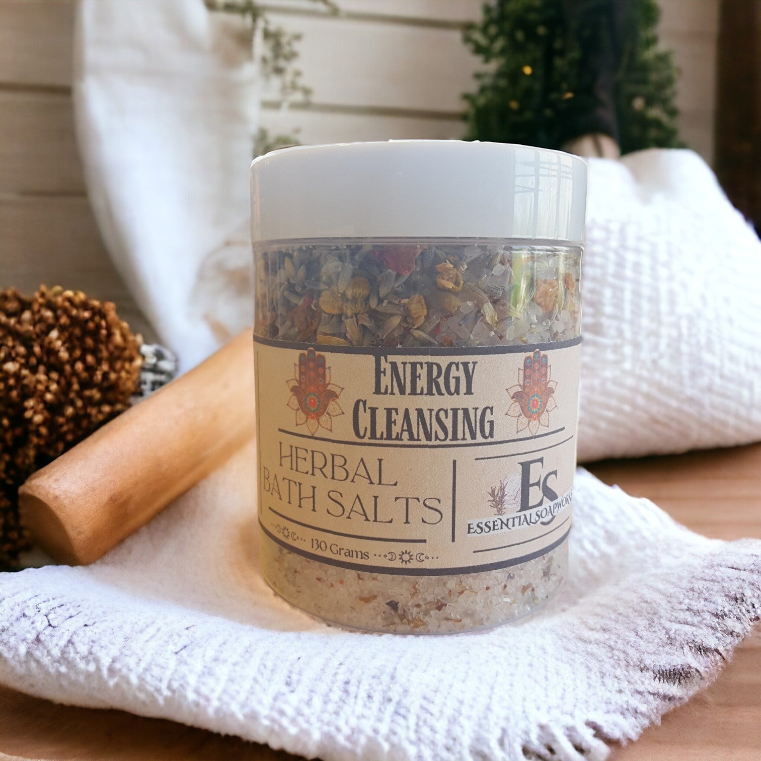 Amethyst Mind, Body & Spirit Self-Care Box energy cleansing bath salts