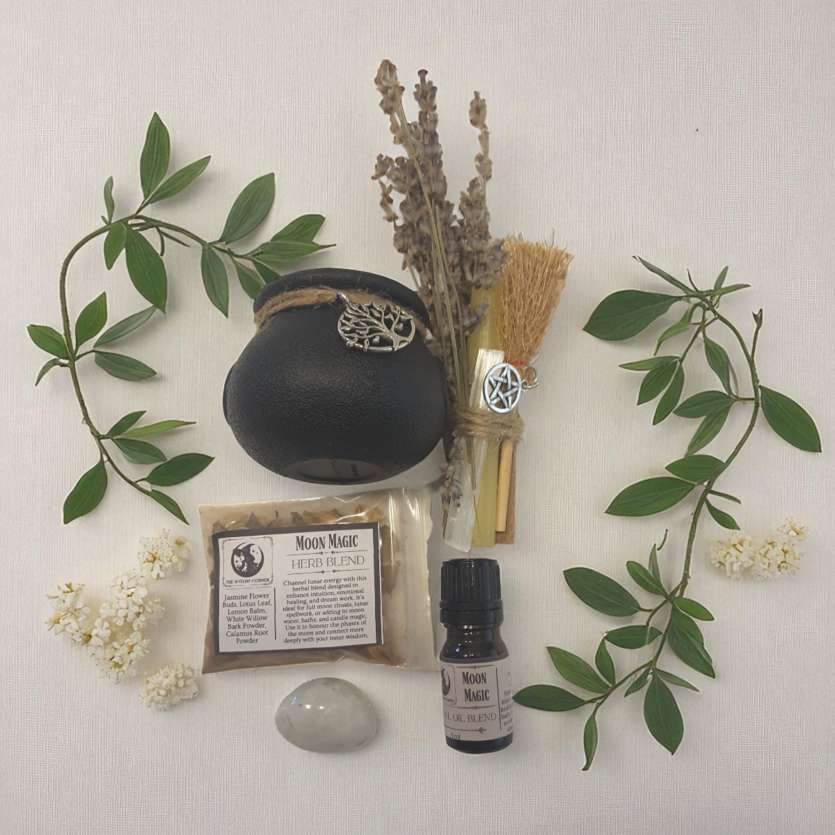 Moon Magic Mini Cauldron Spell Kit