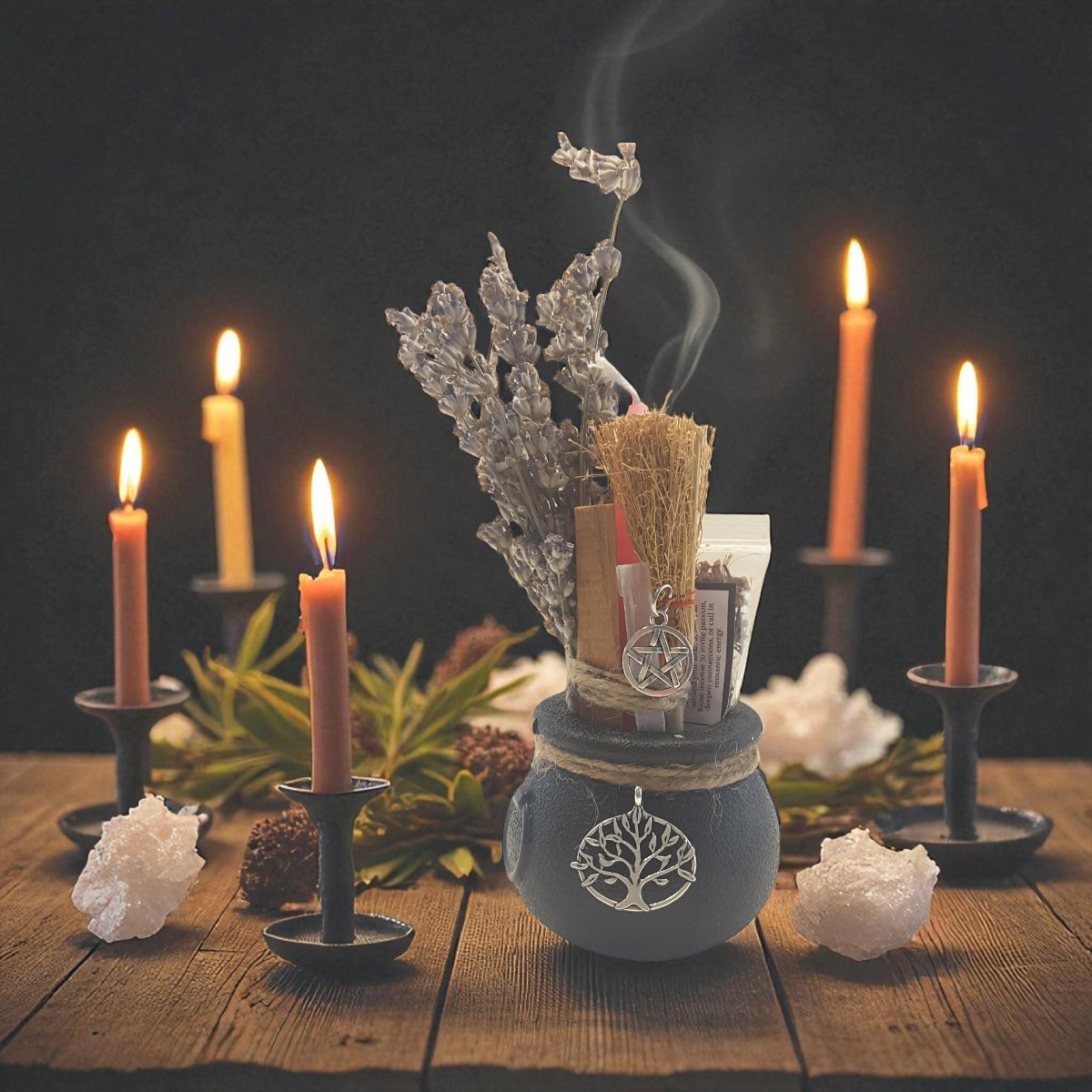 Love Spell Mini Cauldron Spell Kit