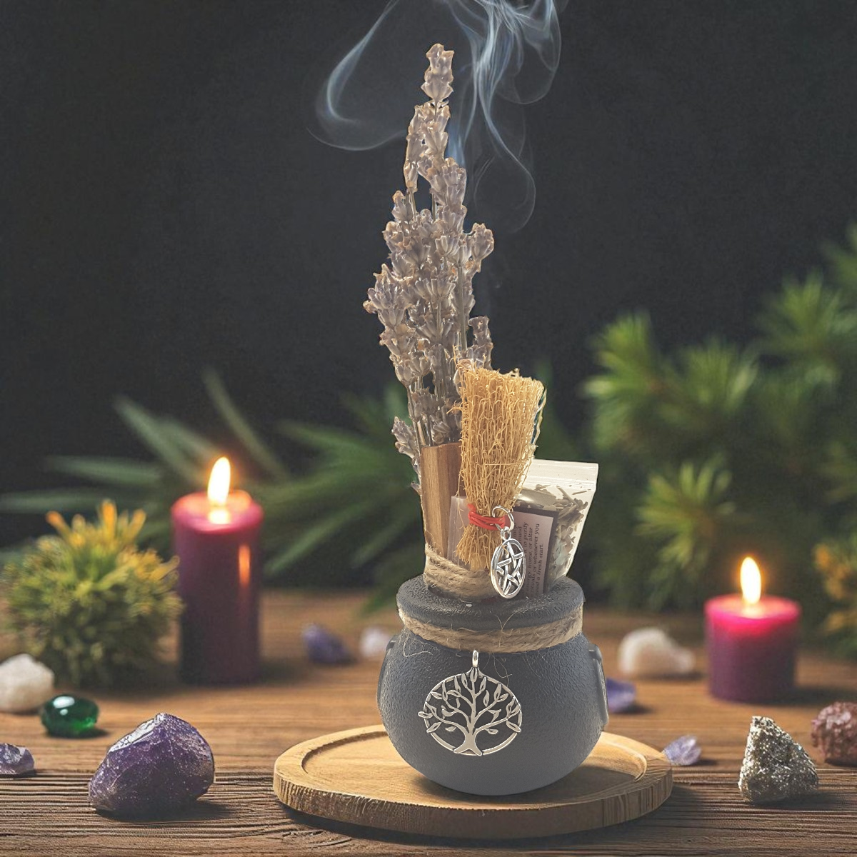 Purification Mini Cauldron Spell Kit
