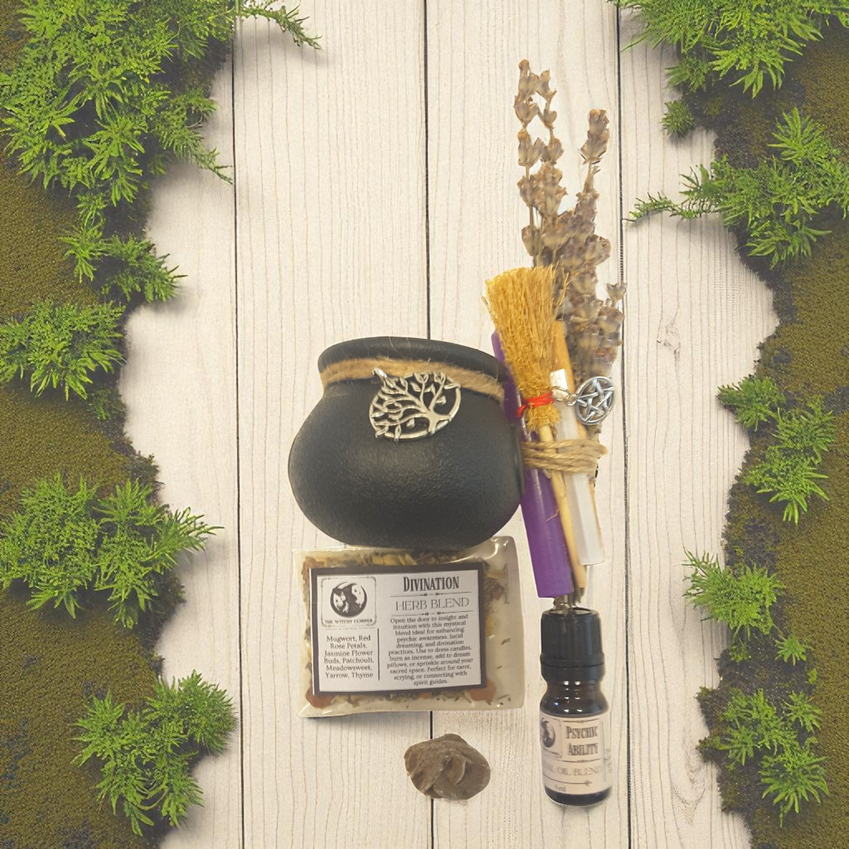 Divination Mini Cauldron Spell Kit