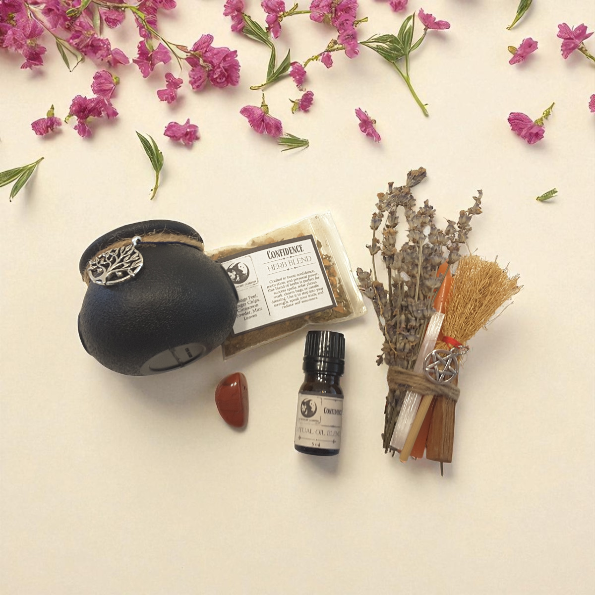 Confidence Mini Cauldron Spell Kit