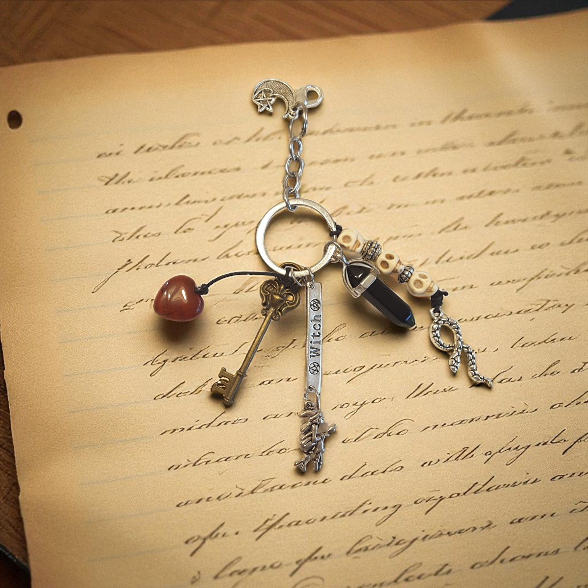 Witchy Charm Keychains